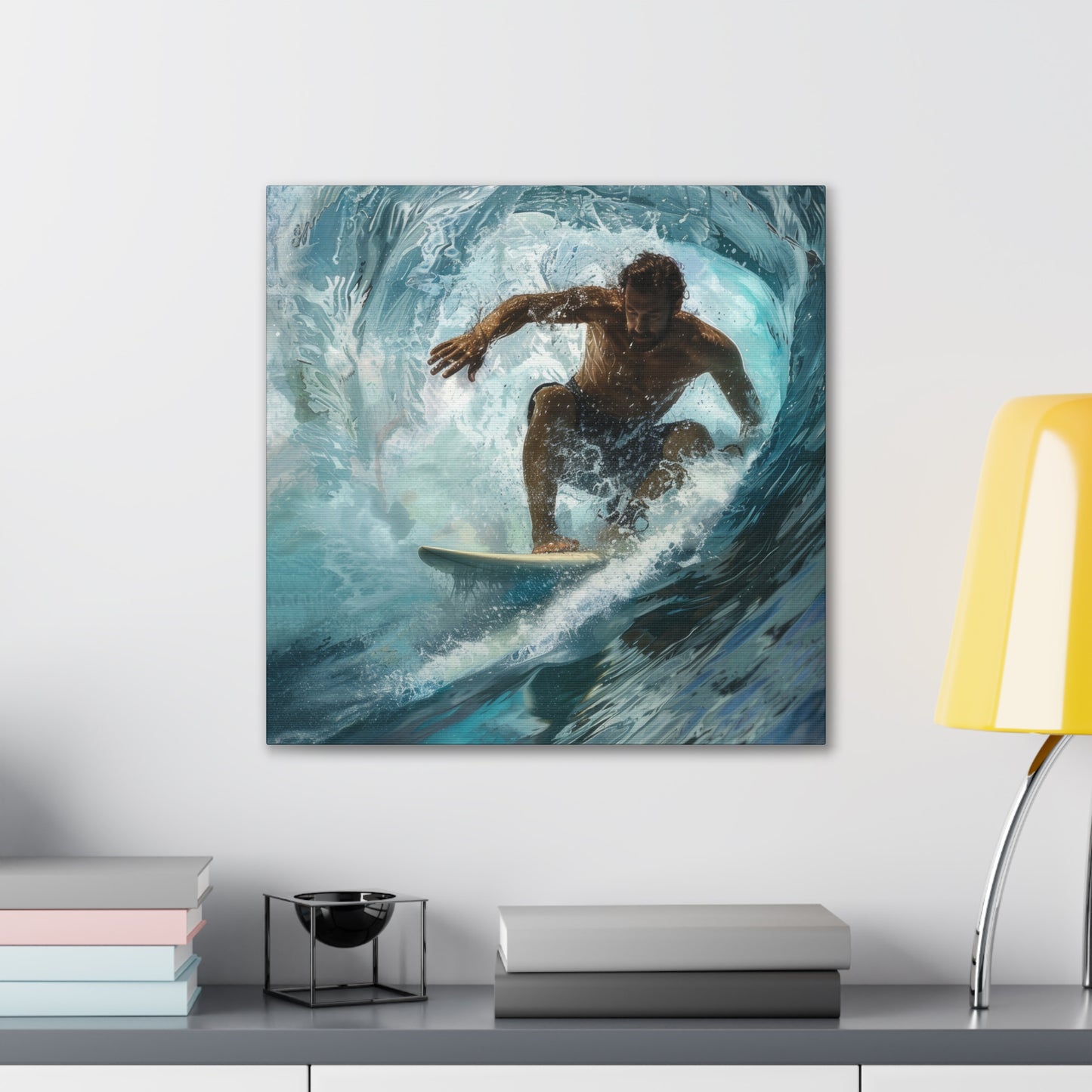 The Tube - Canvas Stretched, 0.75"