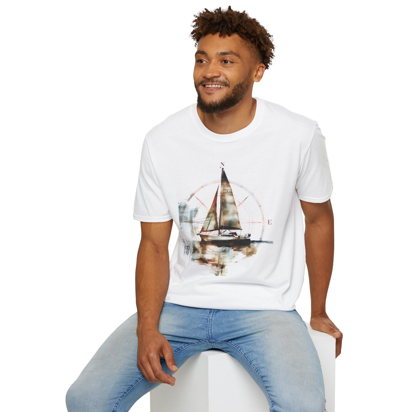 Sailing - Unisex Softstyle T-Shirt