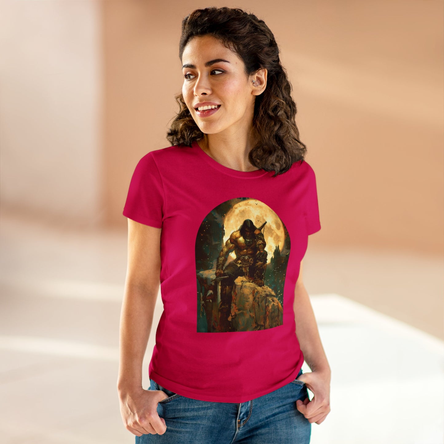 Warrior - Women's Midweight Cotton Tee
