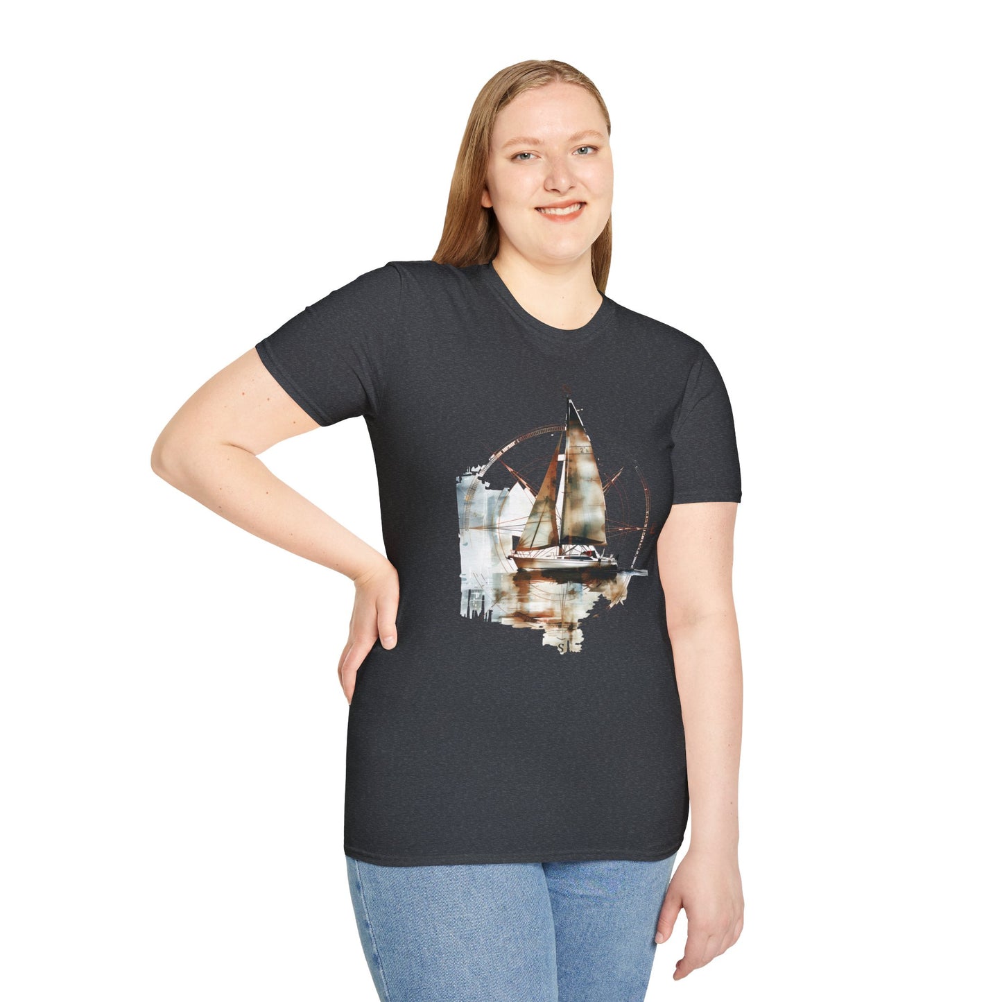 Sailing - Unisex Softstyle T-Shirt