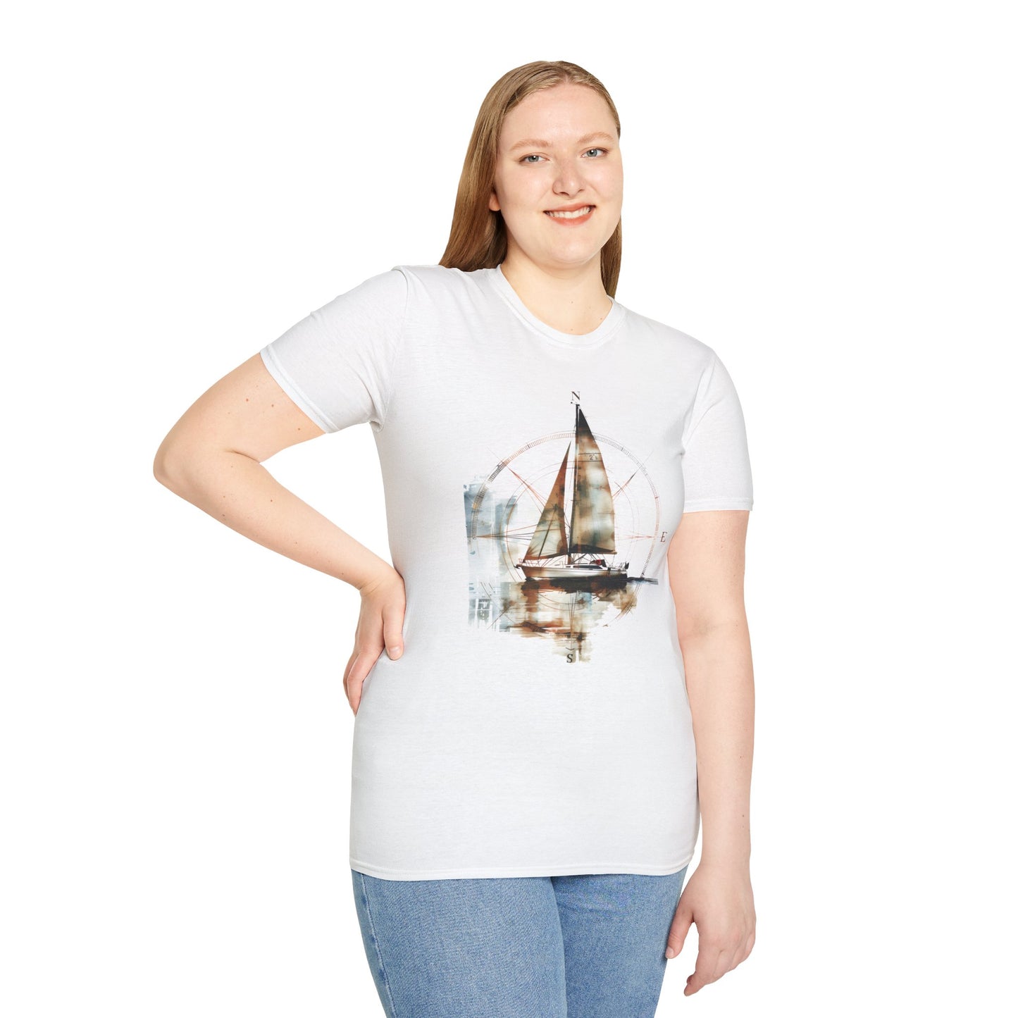 Sailing - Unisex Softstyle T-Shirt