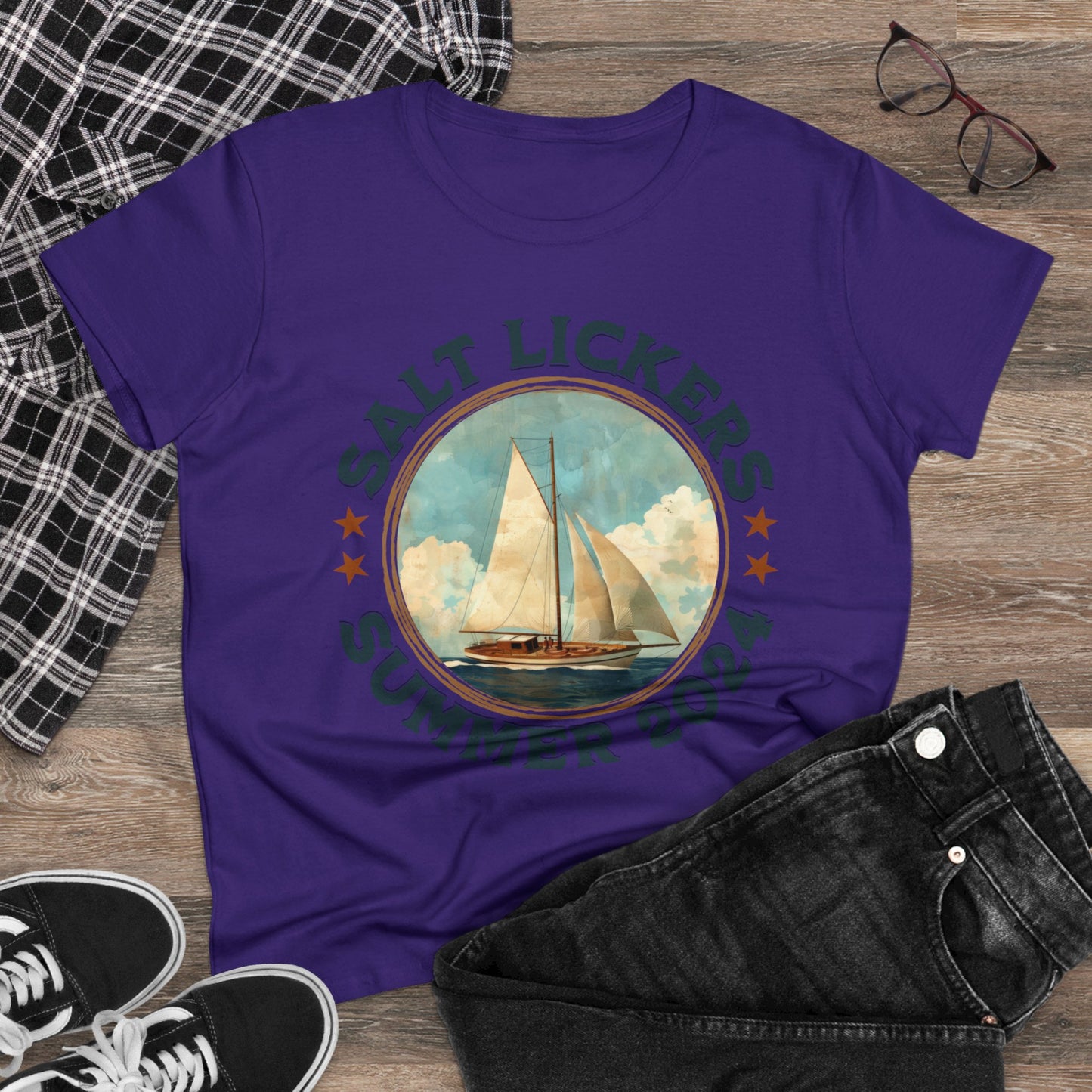 Sailing - Women's Midweight Cotton Tee