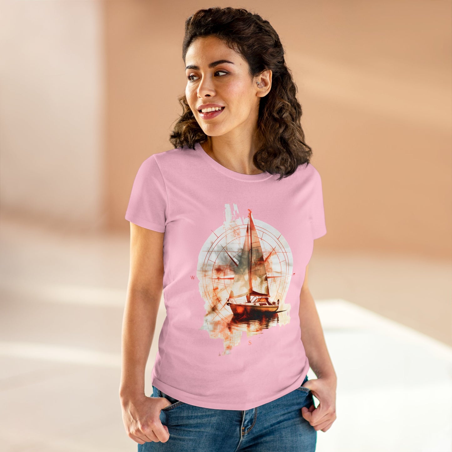 Sailing - Women's Midweight Cotton Tee