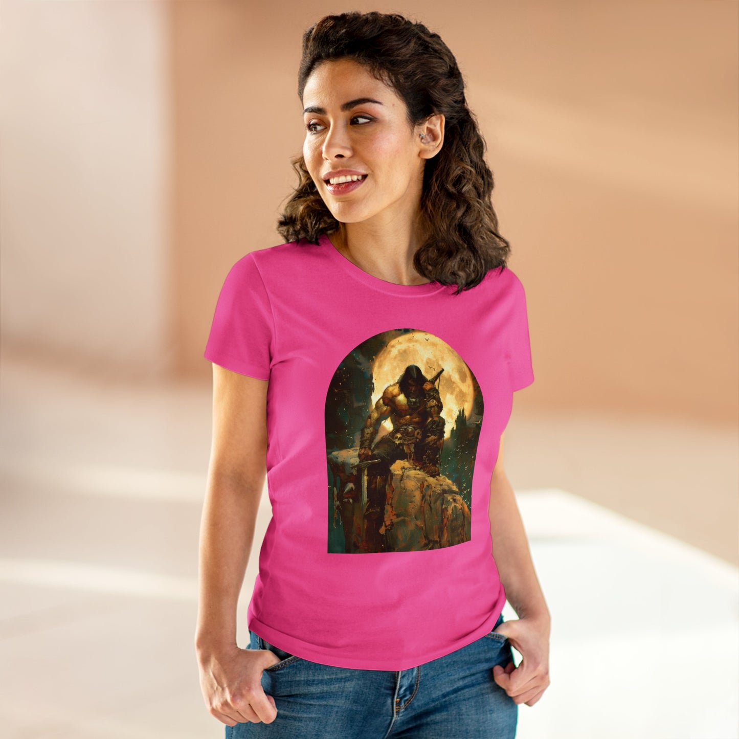 Warrior - Women's Midweight Cotton Tee
