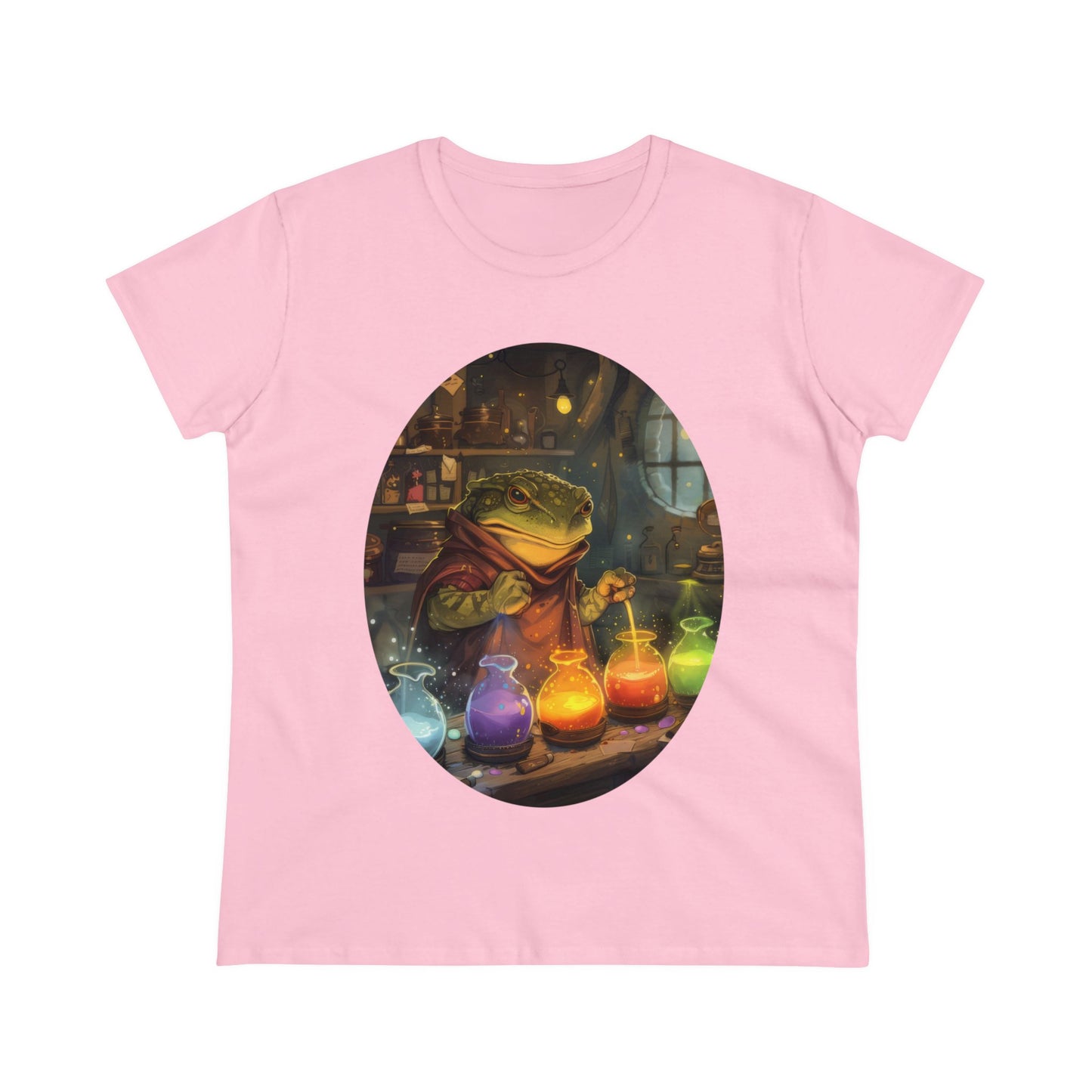 The Alchemist Toad - Fantasy - Women's Midweight Cotton Tee