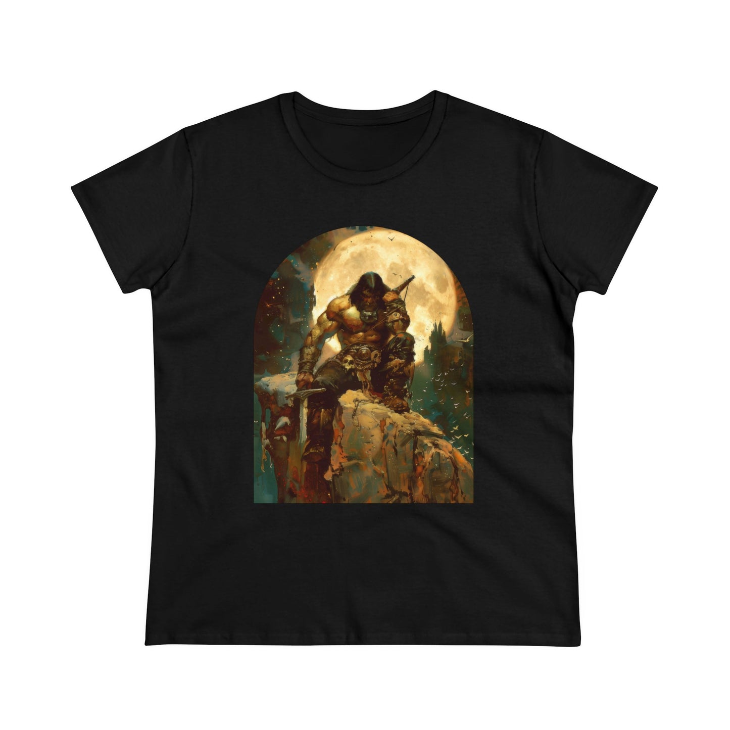 Warrior - Women's Midweight Cotton Tee