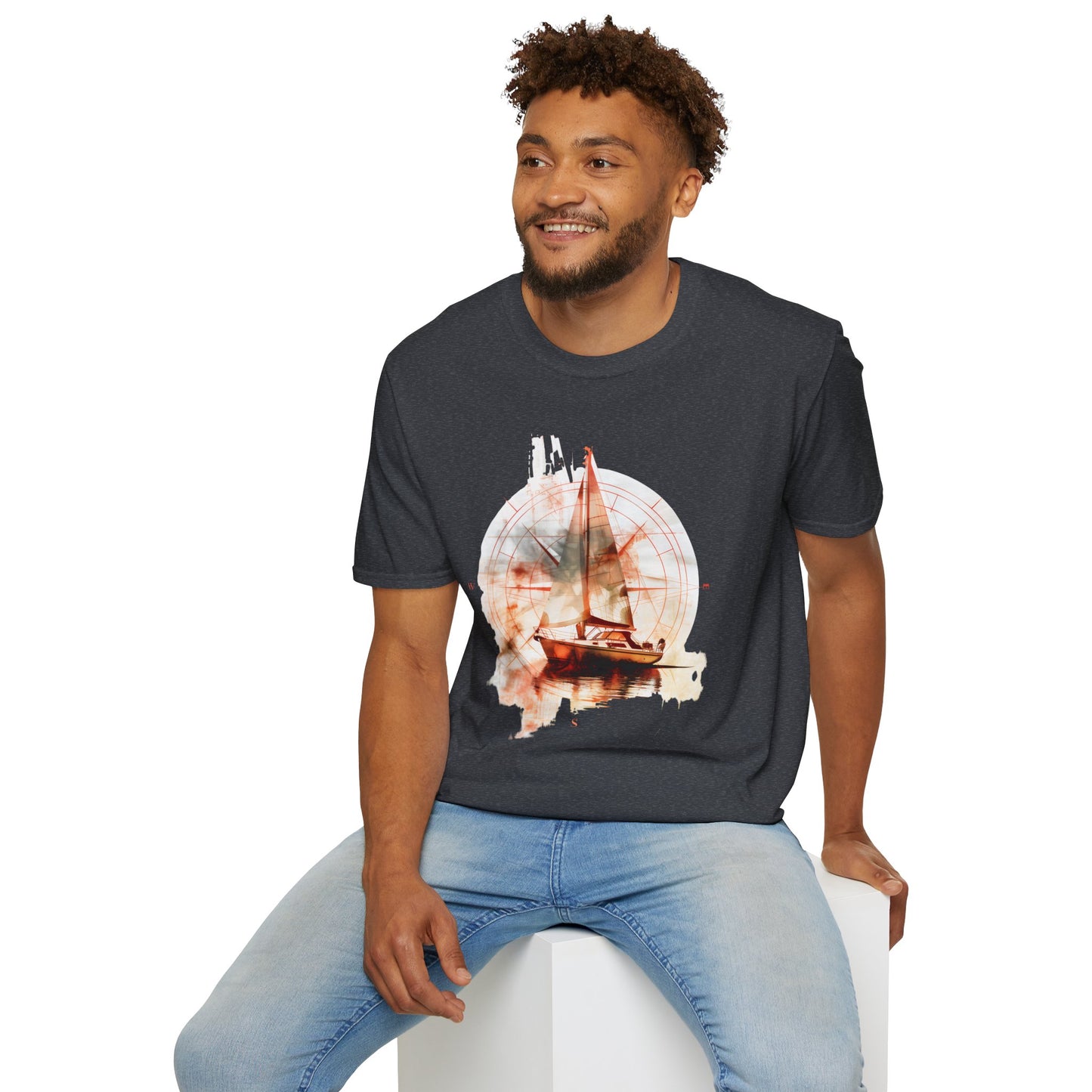 Sailing - Unisex Softstyle T-Shirt