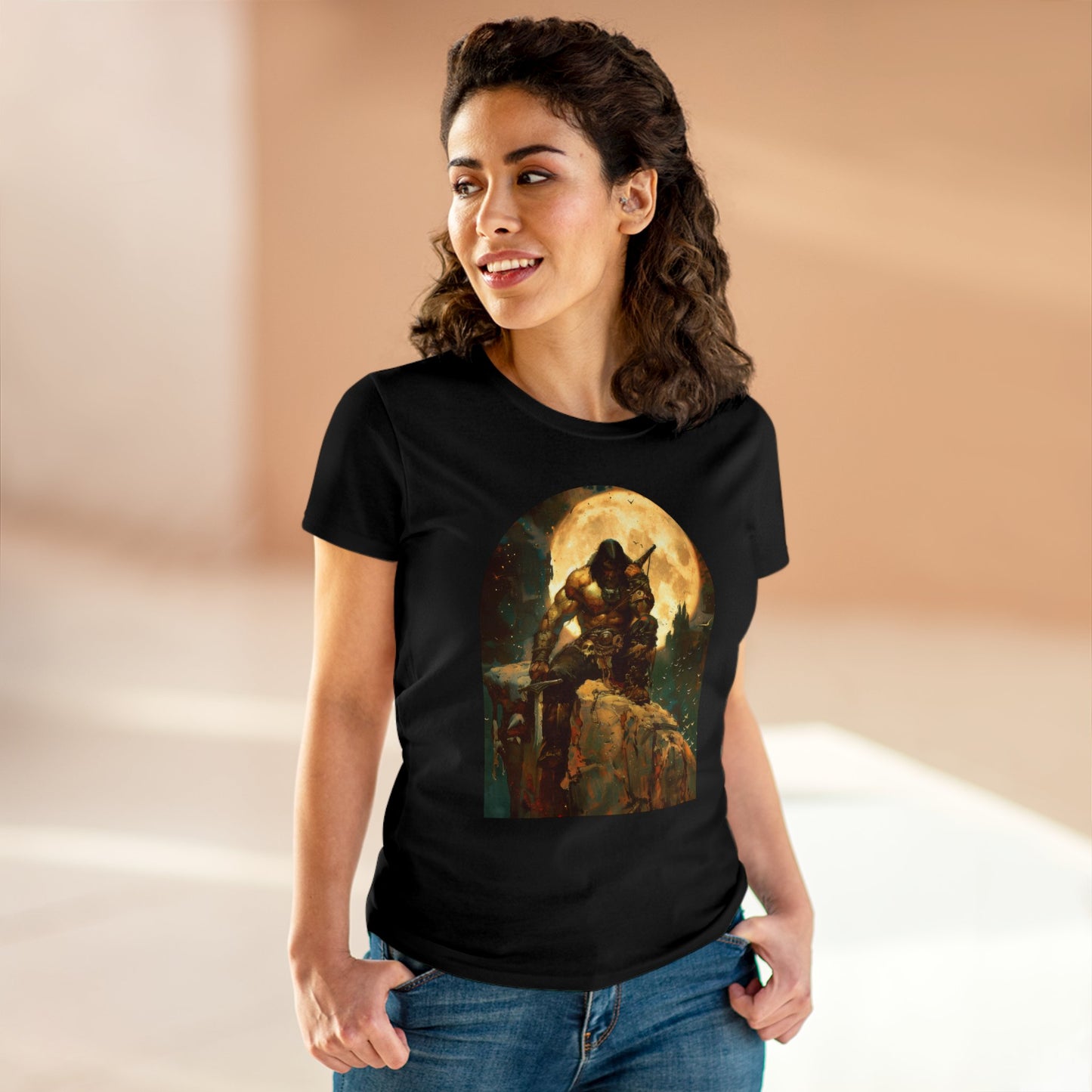 Warrior - Women's Midweight Cotton Tee