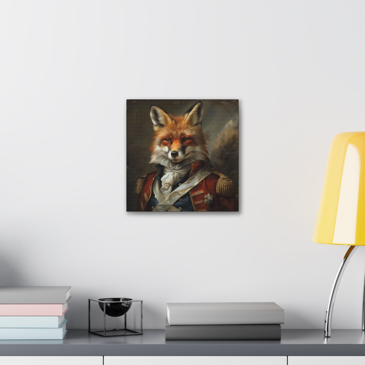 Colonel Fox - Canvas Stretched, 0.75"