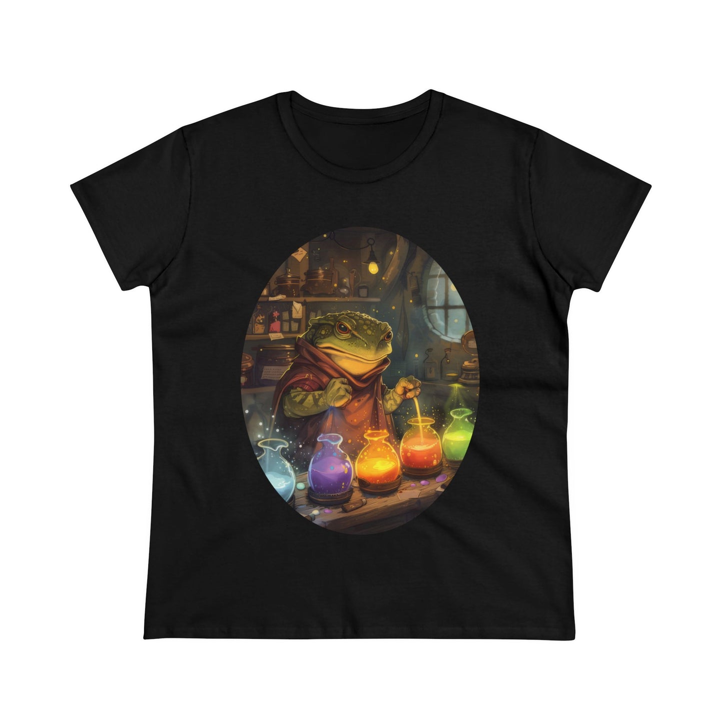 The Alchemist Toad - Fantasy - Women's Midweight Cotton Tee