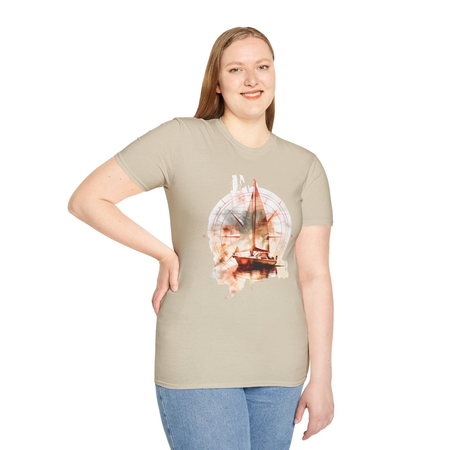 Sailing - Unisex Softstyle T-Shirt