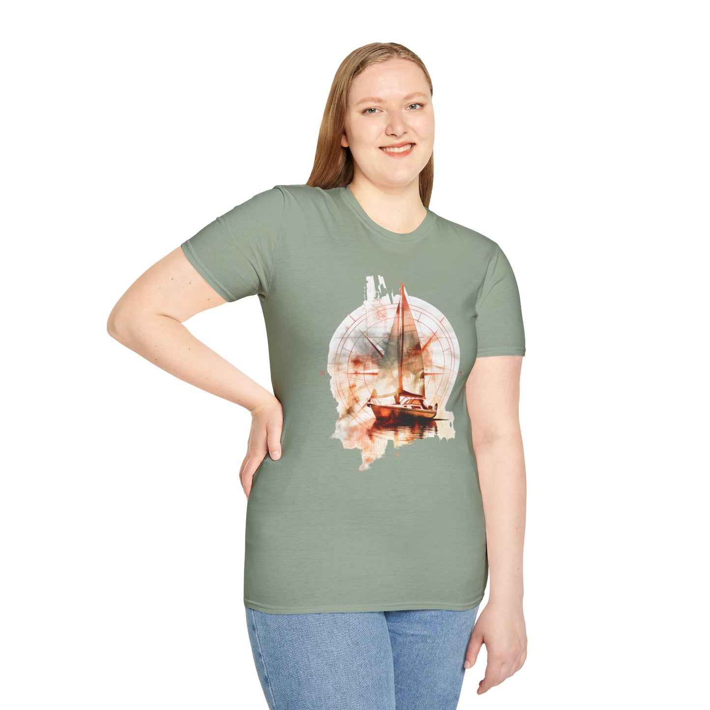 Sailing - Unisex Softstyle T-Shirt