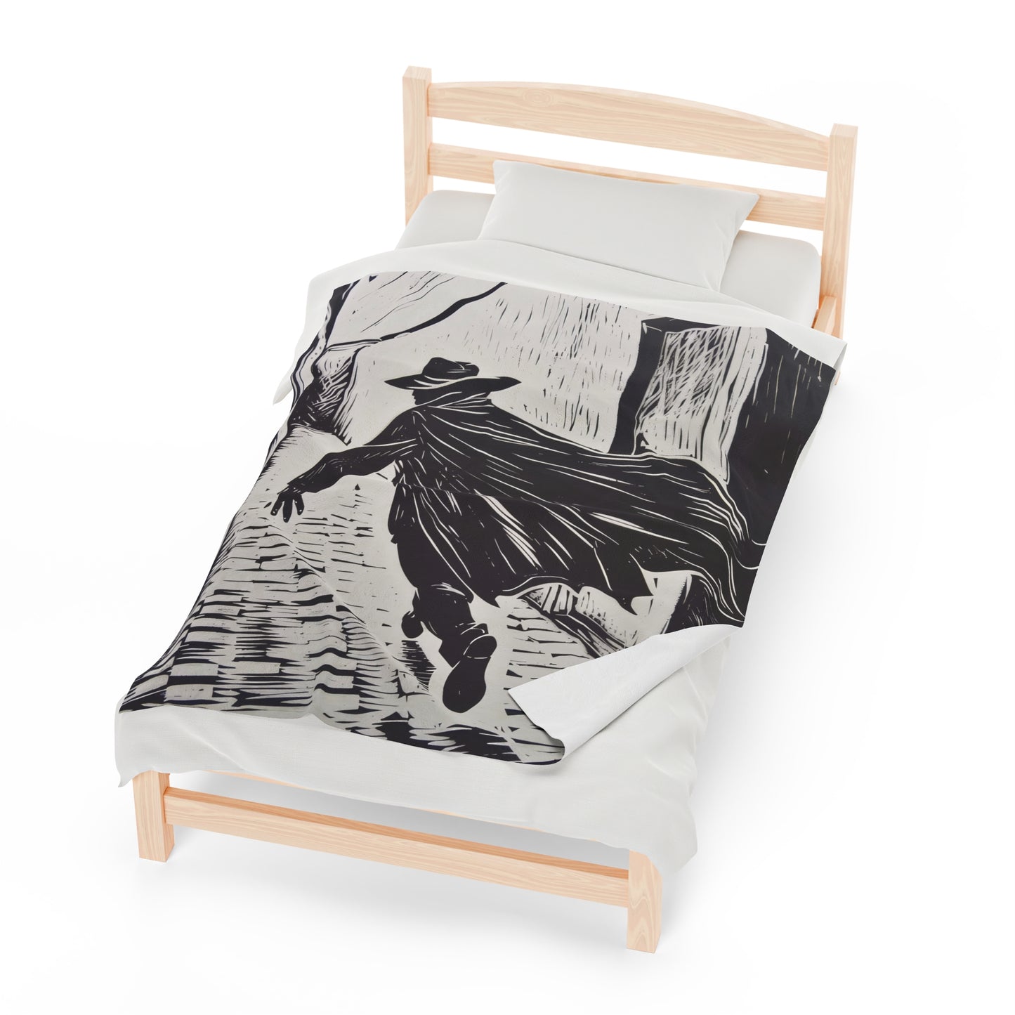 The Escape - Velveteen Plush Blanket