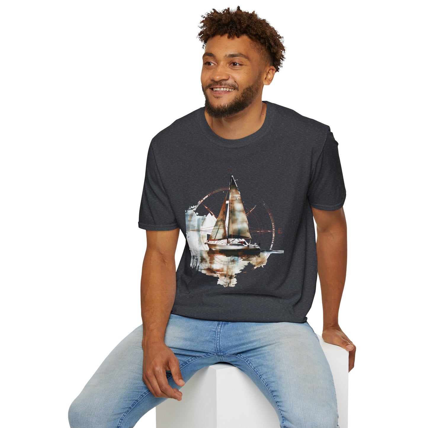 Sailing - Unisex Softstyle T-Shirt