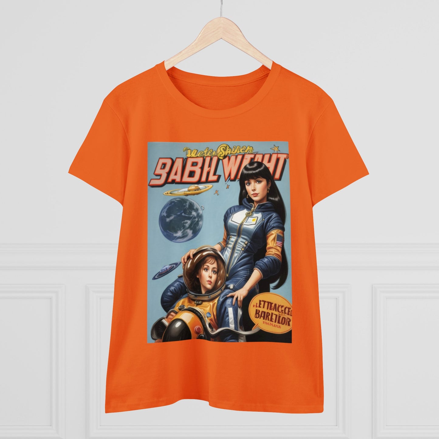 Space Chicks - Fantasy - Women's Midweight Cotton Tee