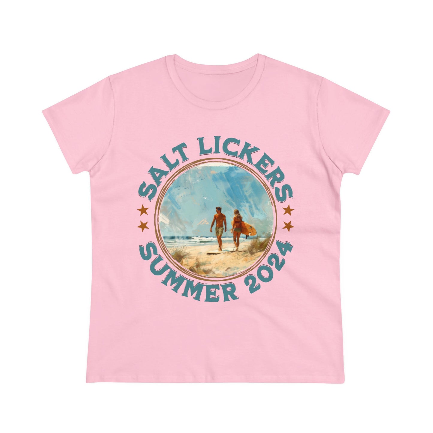 Surfing - Women's Midweight Cotton Tee