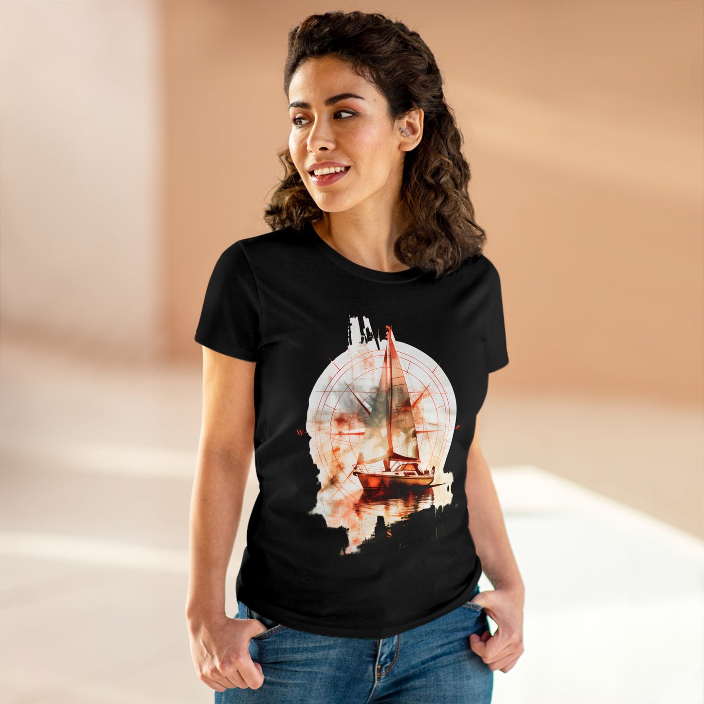 Sailing - Women's Midweight Cotton Tee