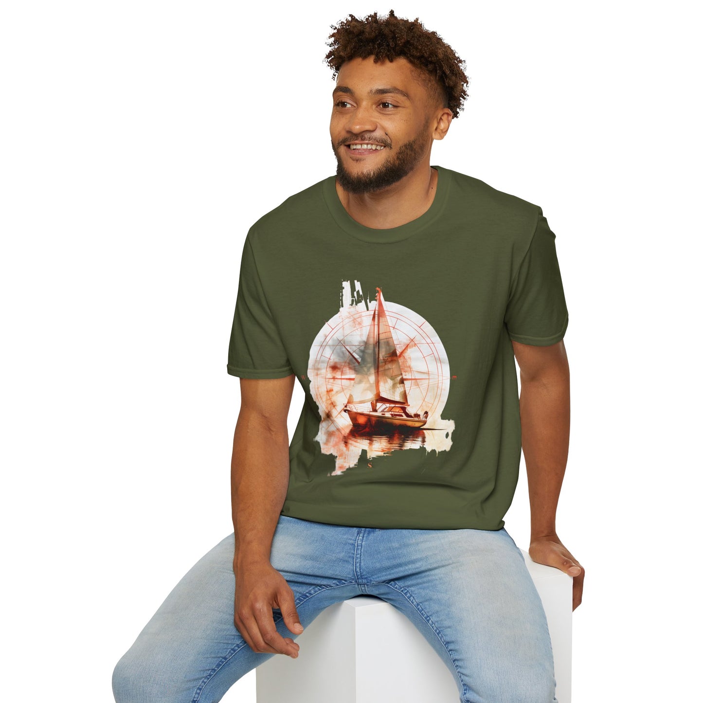 Sailing - Unisex Softstyle T-Shirt