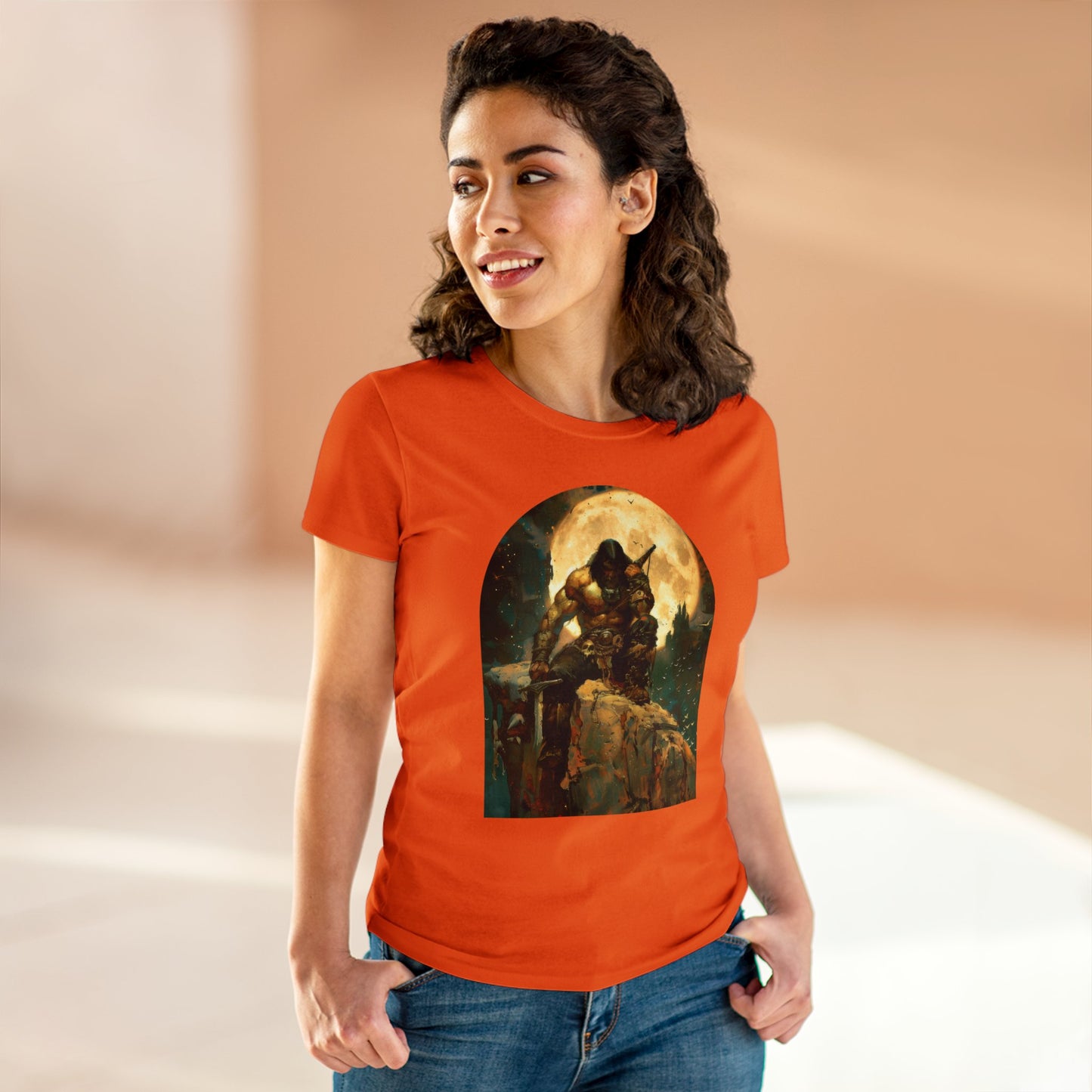 Warrior - Women's Midweight Cotton Tee