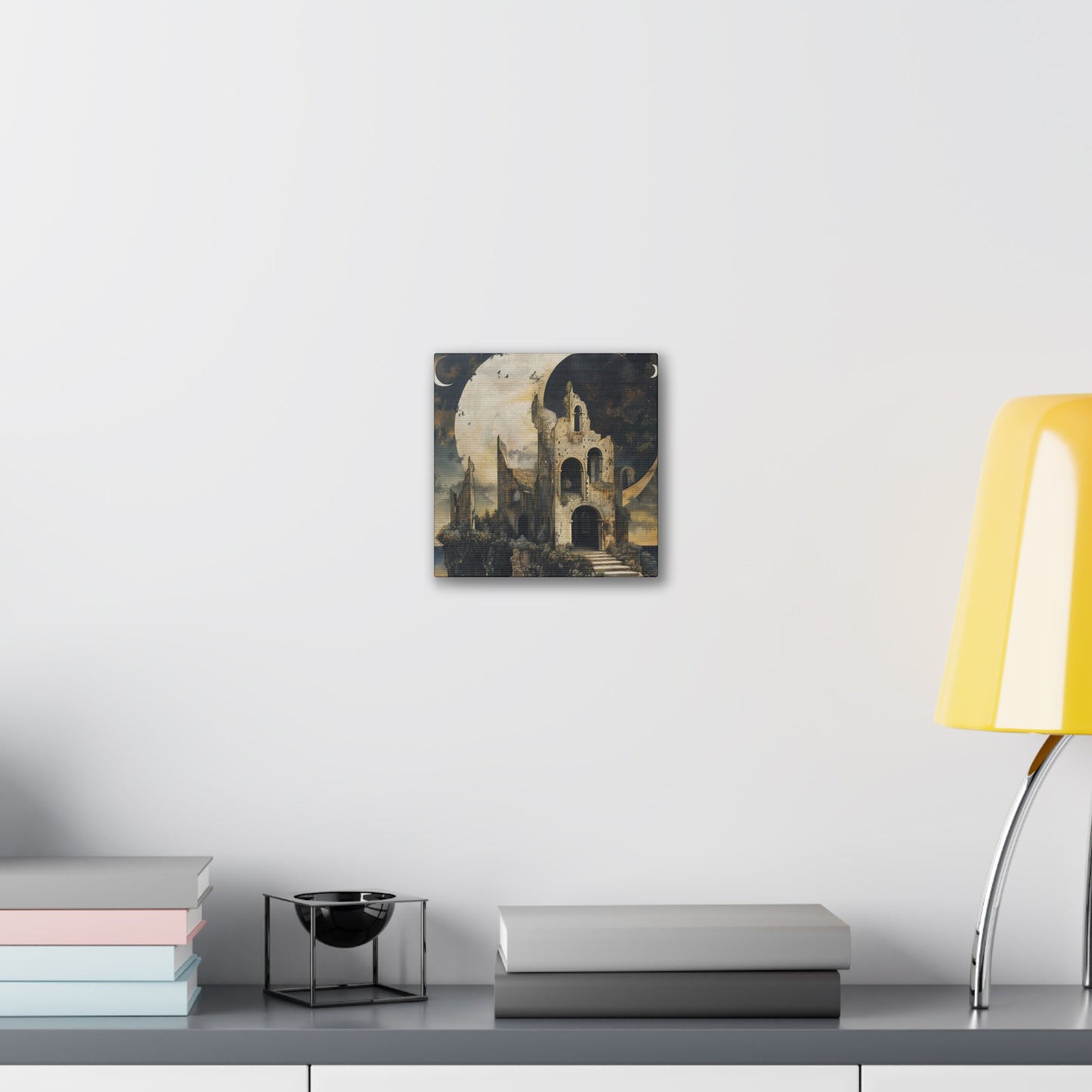 Night's Castle - Canvas Stretched, 0.75"