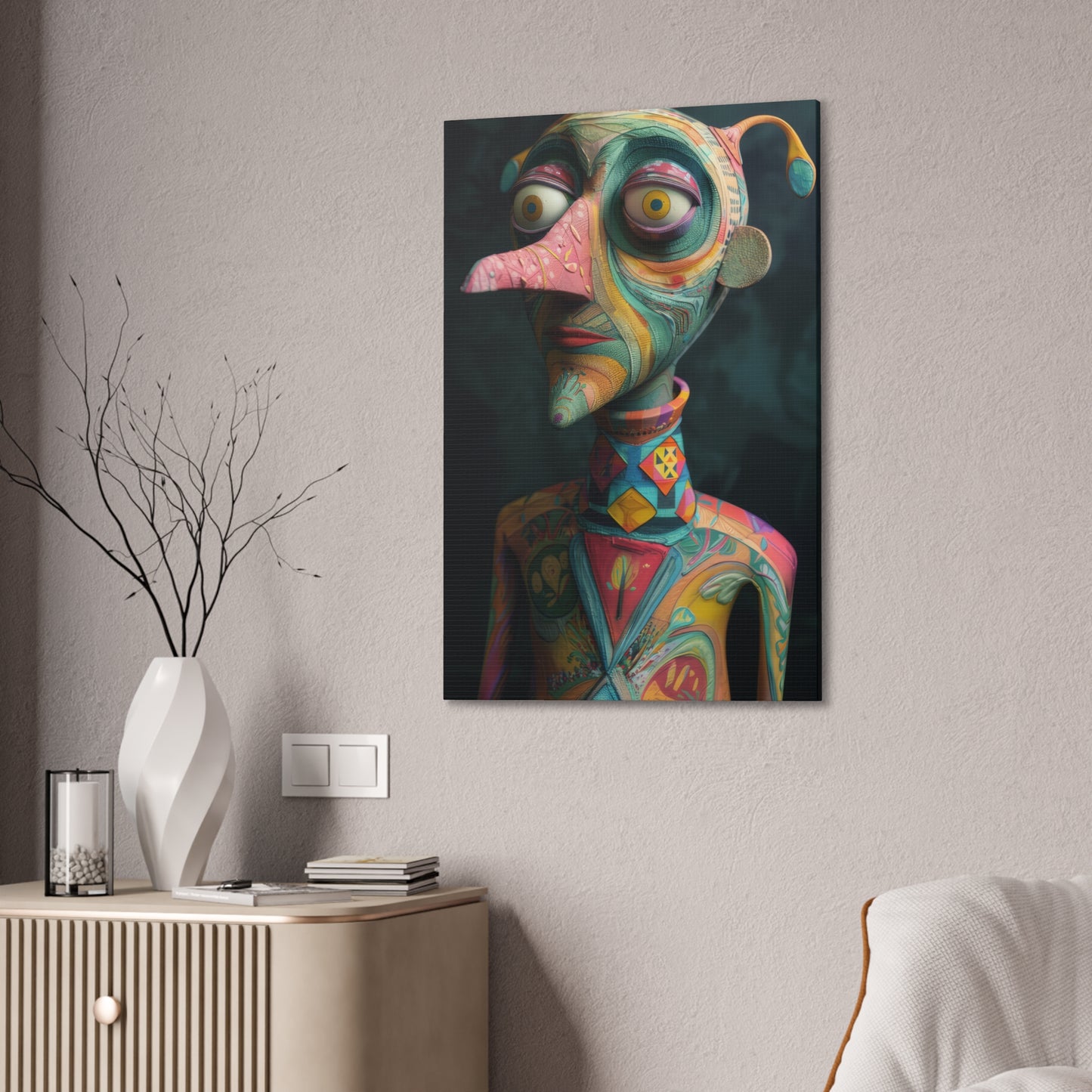 Picasso - Canvas Stretched, 0.75"