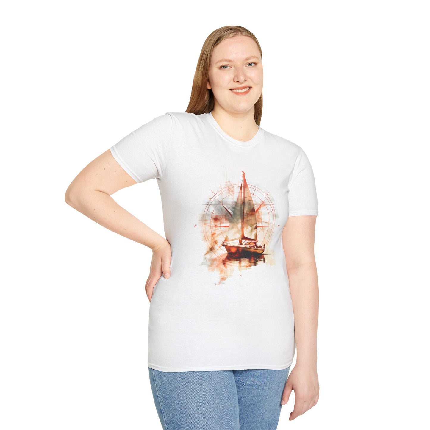 Sailing - Unisex Softstyle T-Shirt