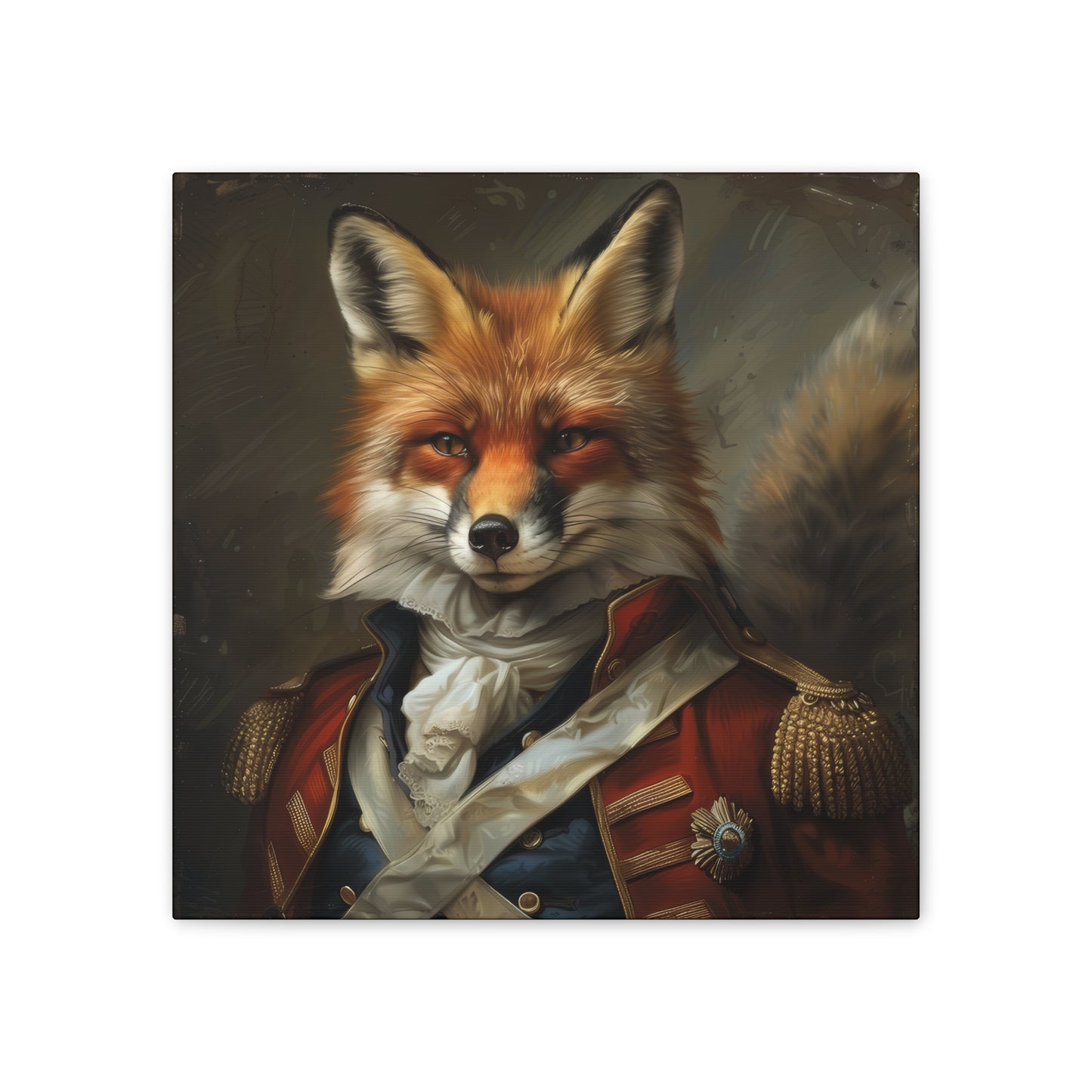 Colonel Fox - Canvas Stretched, 0.75"
