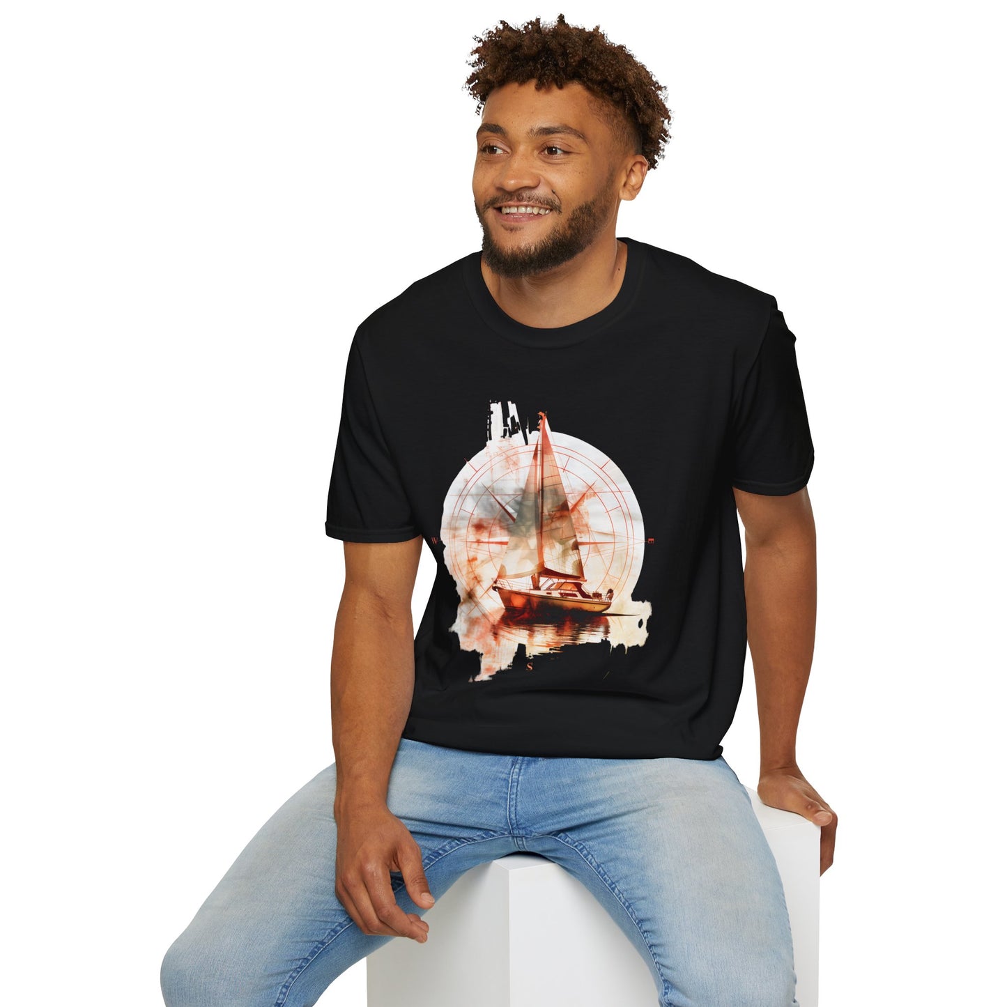 Sailing - Unisex Softstyle T-Shirt
