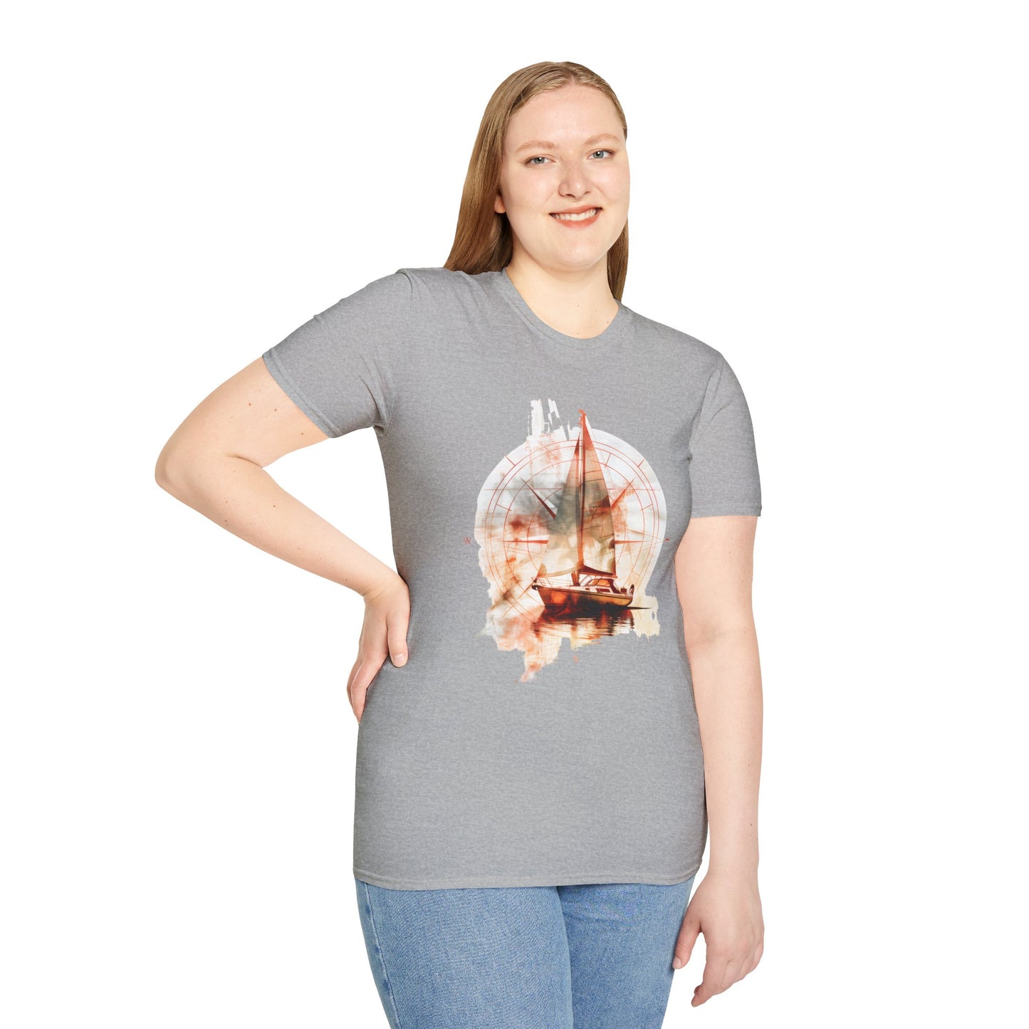 Sailing - Unisex Softstyle T-Shirt
