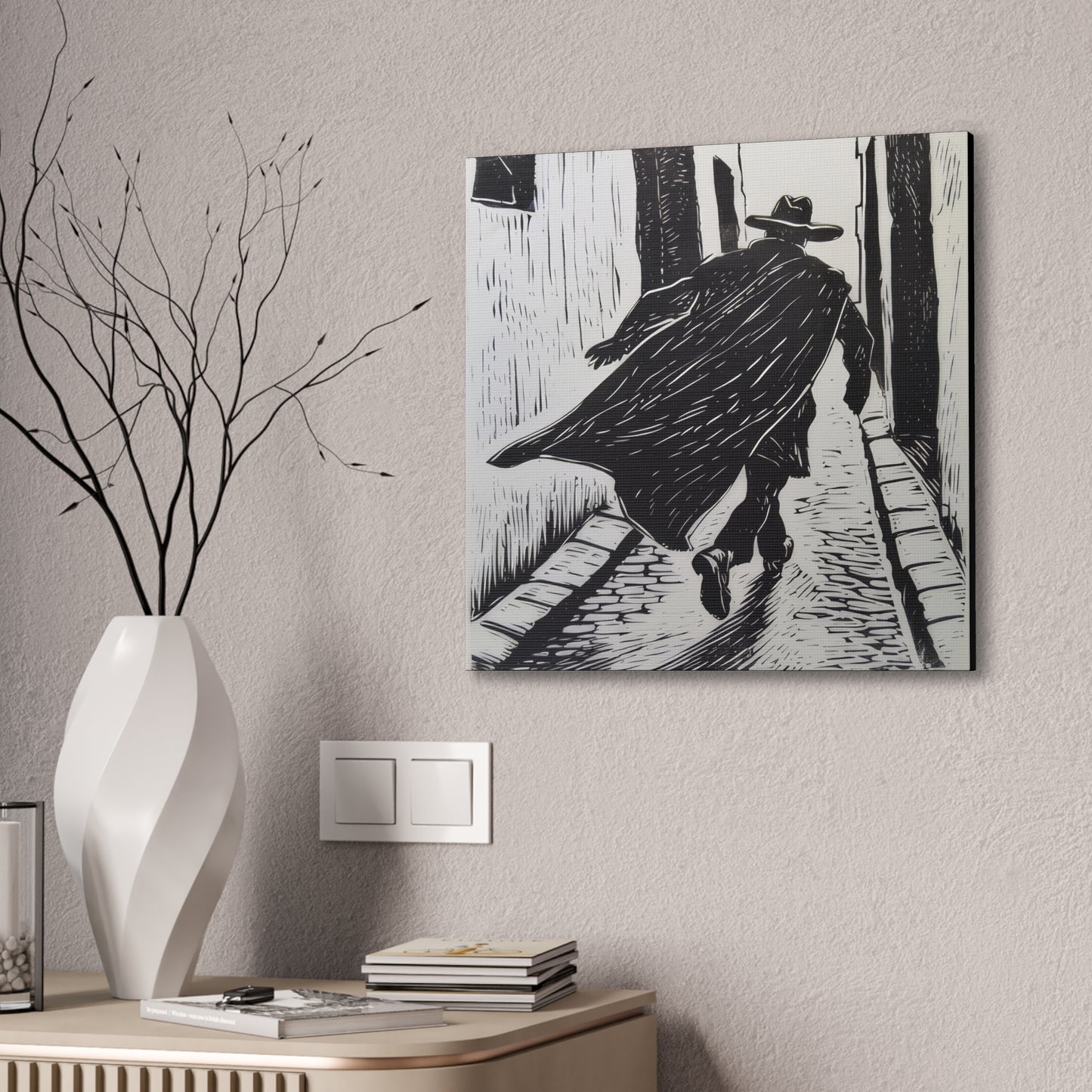 The Escape - Canvas Stretched, 0.75"