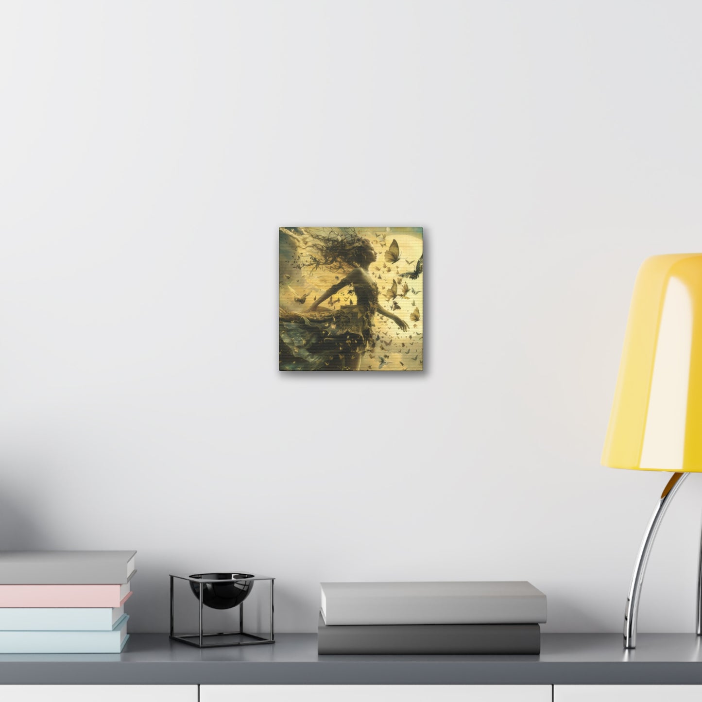 Butterflies and Fairies - Canvas Stretched, 0.75"