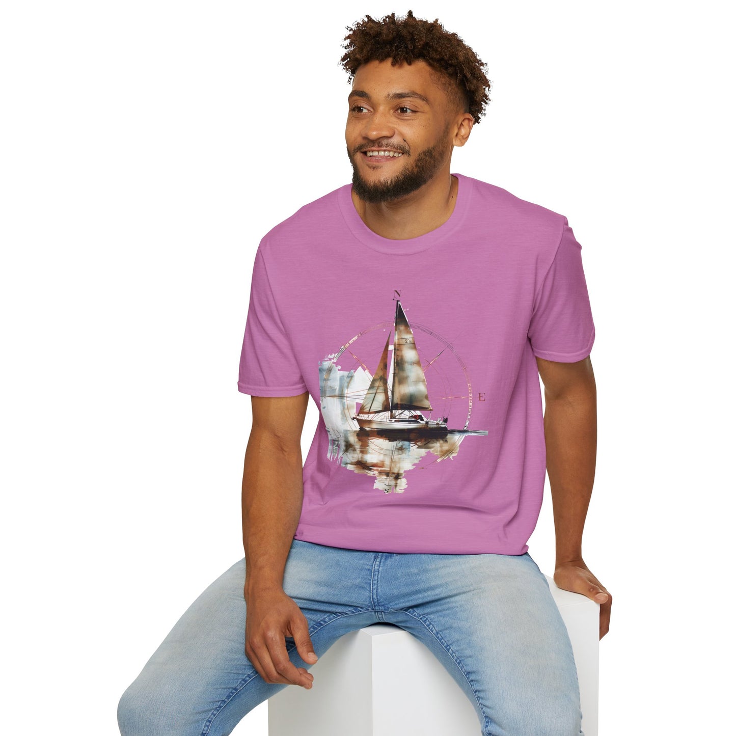 Sailing - Unisex Softstyle T-Shirt