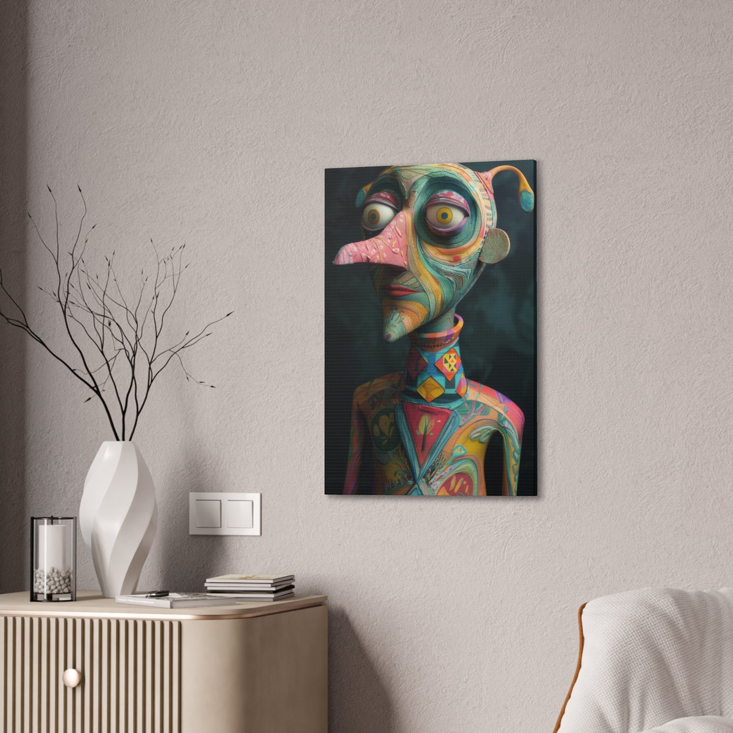 Picasso - Canvas Stretched, 0.75"