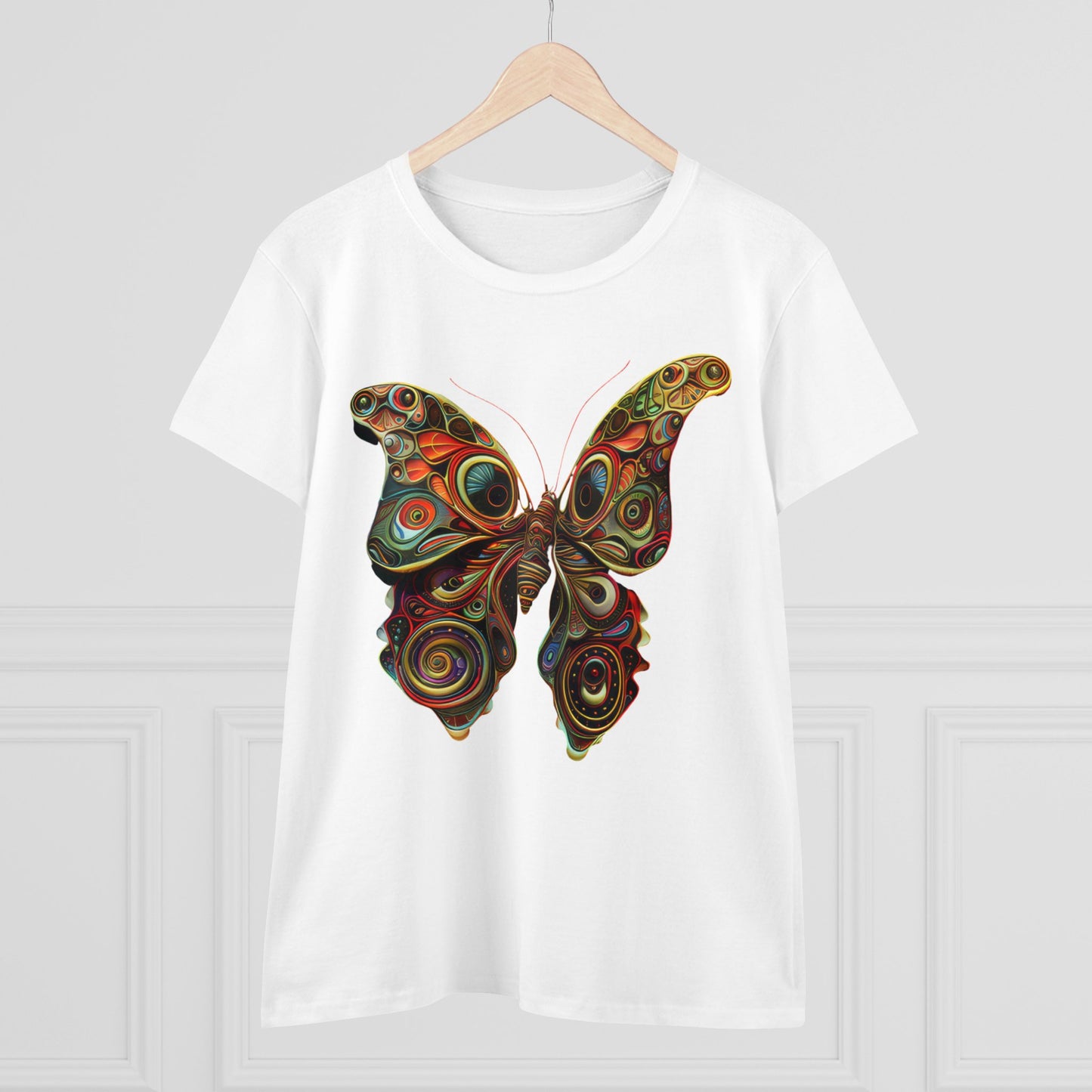 Butterfly - Women's Midweight Cotton Tee