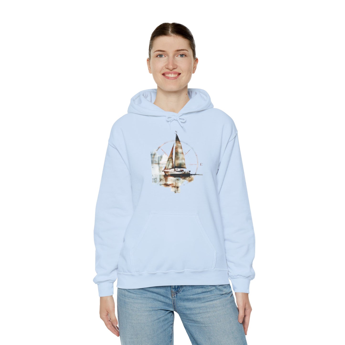 Sailing - Unisex Heavy Blend™ Hooded Sweatshirt