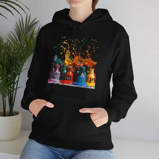 Paint Splash - Unisex Heavy Blend™ Hooded Sweatshirt