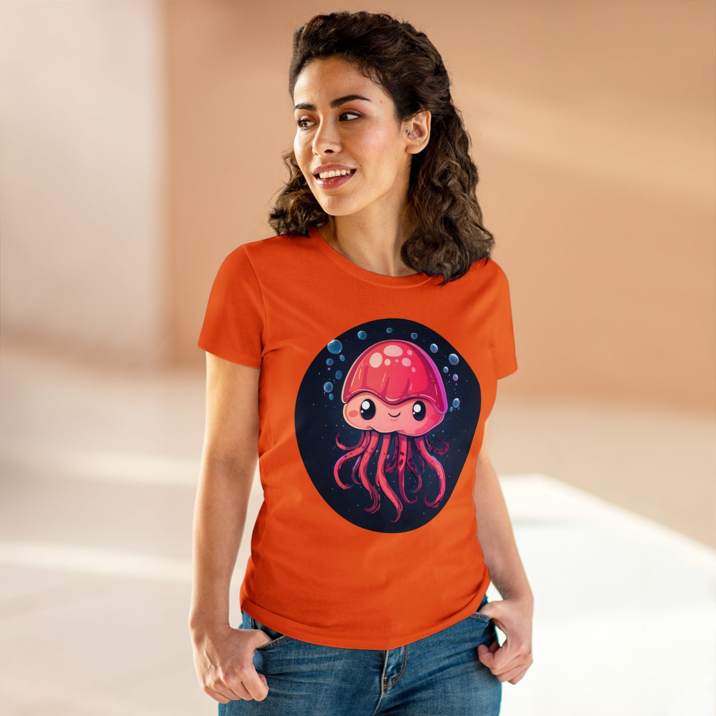 Jellyfish - Women's Midweight Cotton Tee