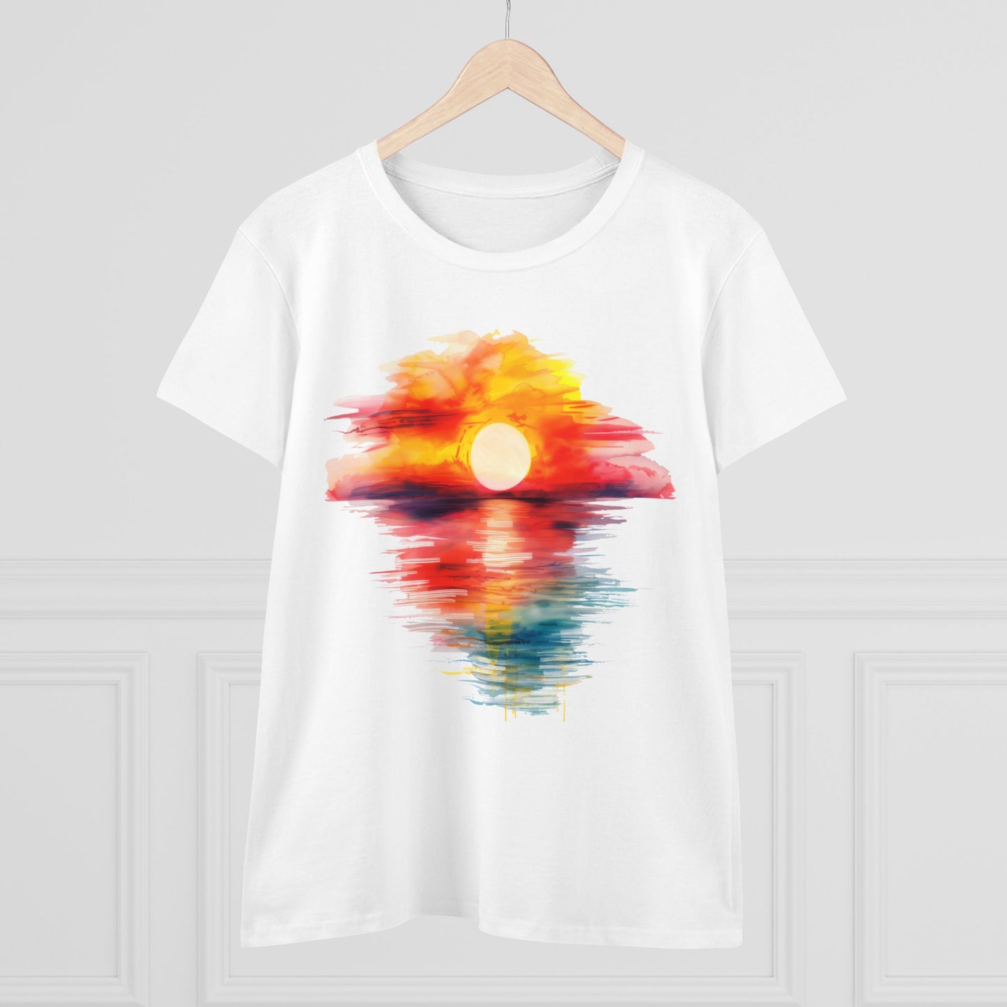 Sunrise - Women's Midweight Cotton Tee