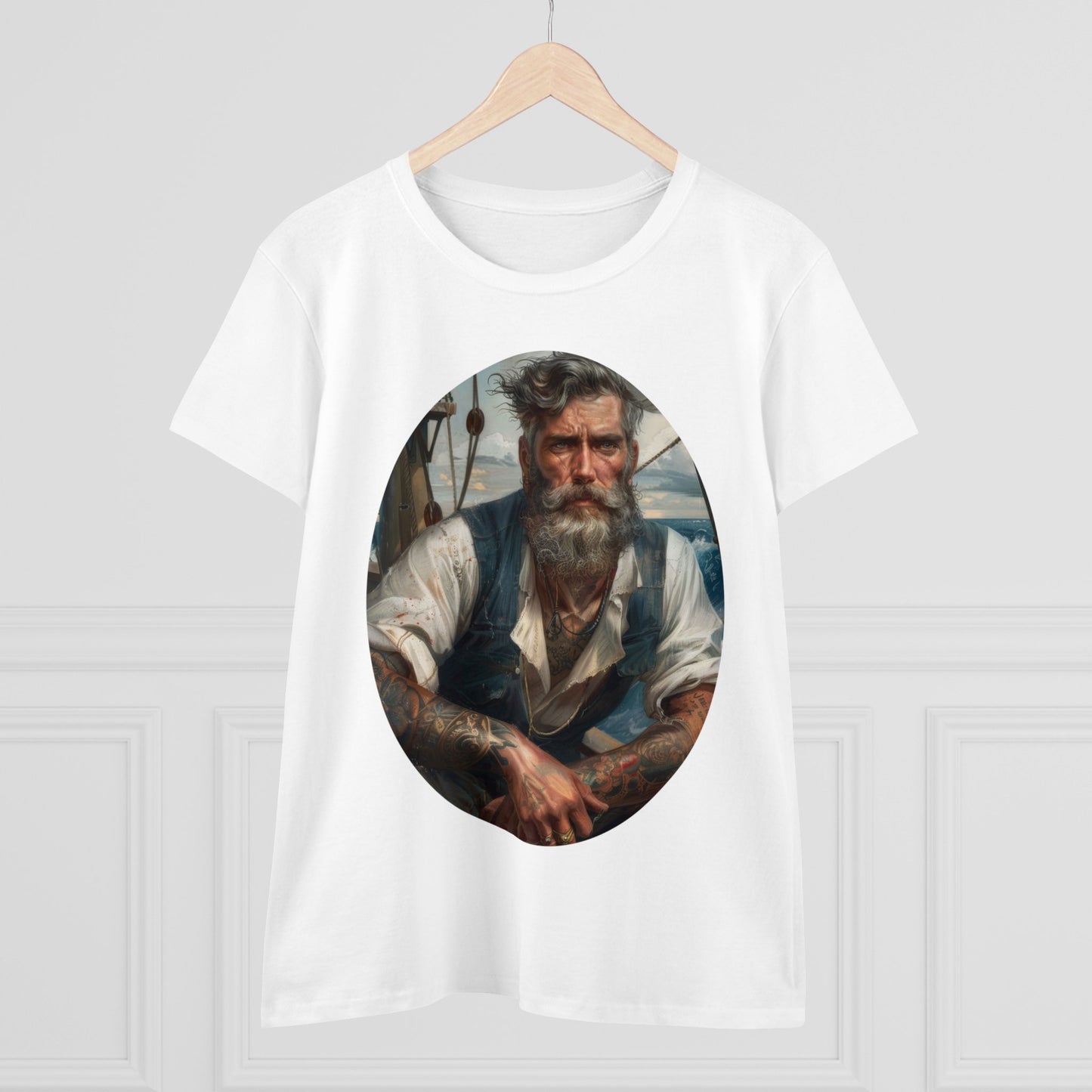 The Sailor - Fantasy - Women's Midweight Cotton Tee