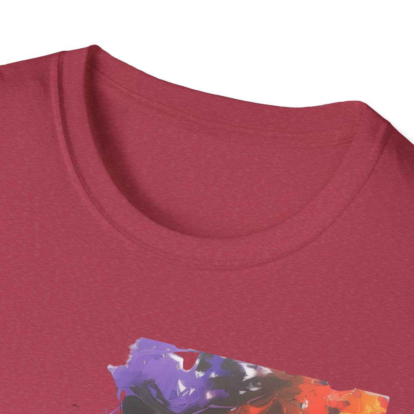 Rainbow Breath - Unisex Softstyle T-Shirt