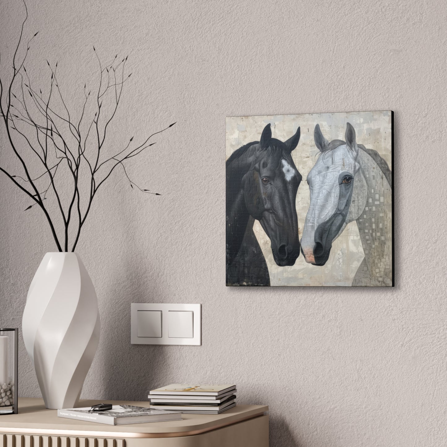 Horses - Canvas Stretched, 0.75"