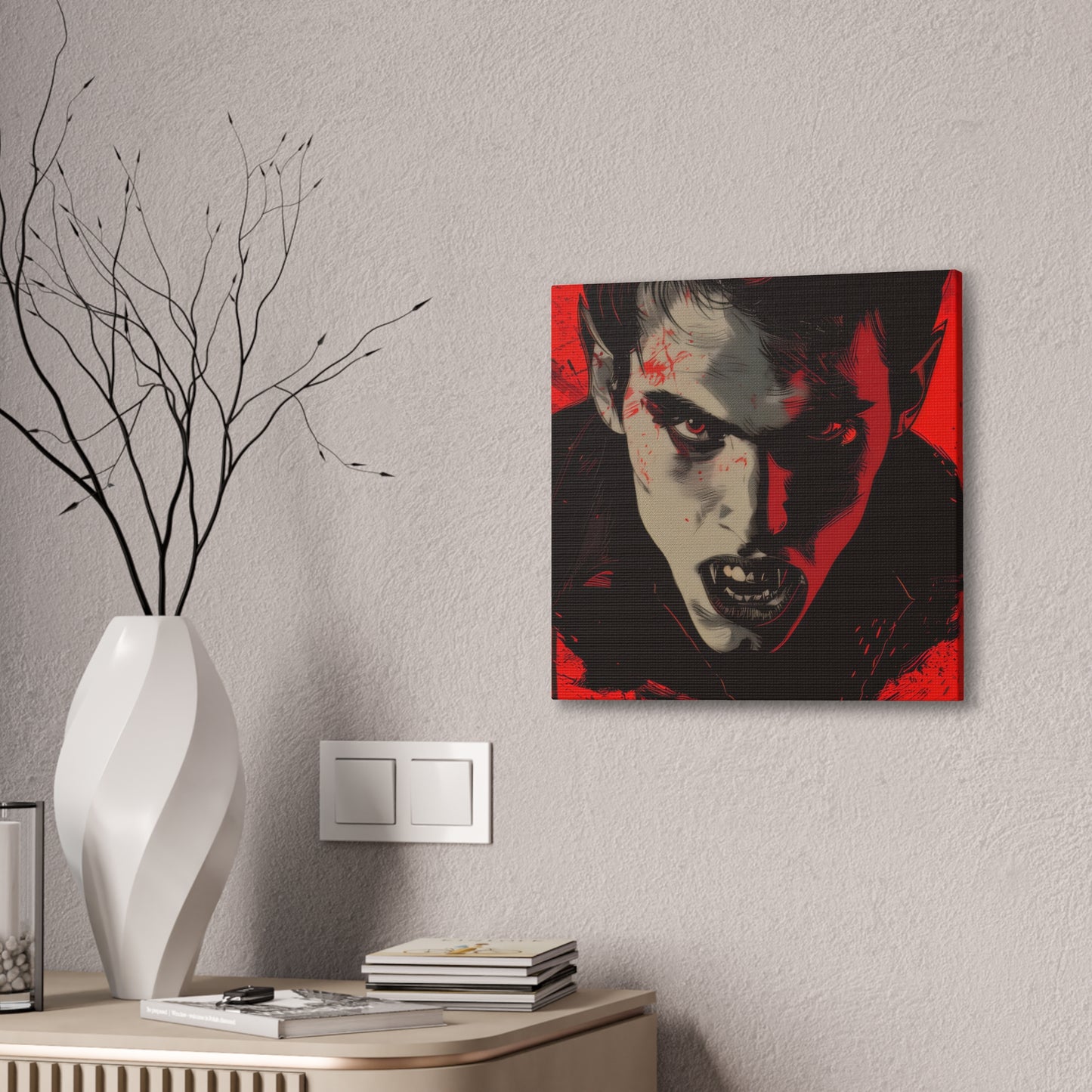 Vampire - Canvas Stretched, 0.75" - Canvas Stretched, 0.75"