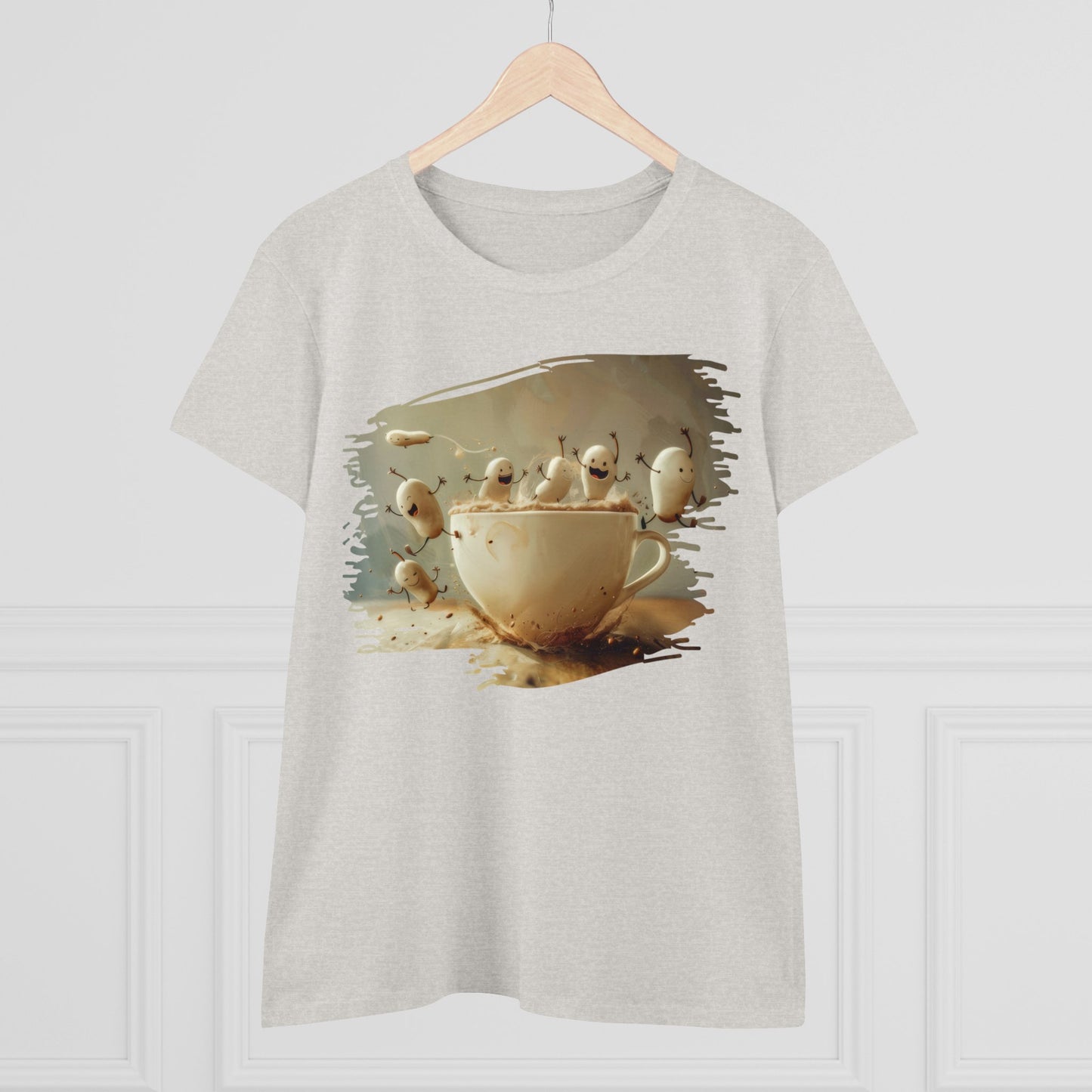 Coffee Critters - Women's Midweight Cotton Tee