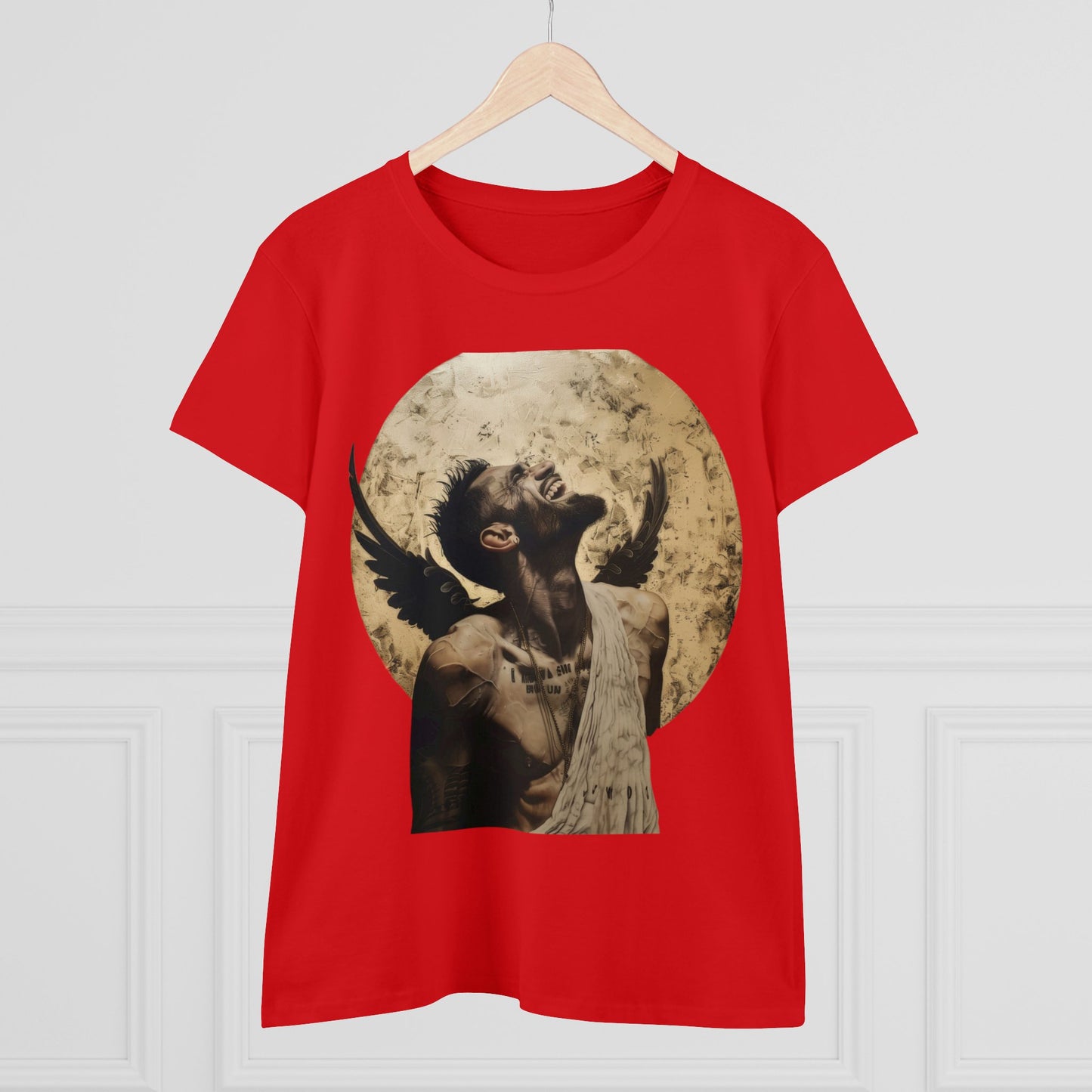 Angel or Devil - Women's Midweight Cotton Tee