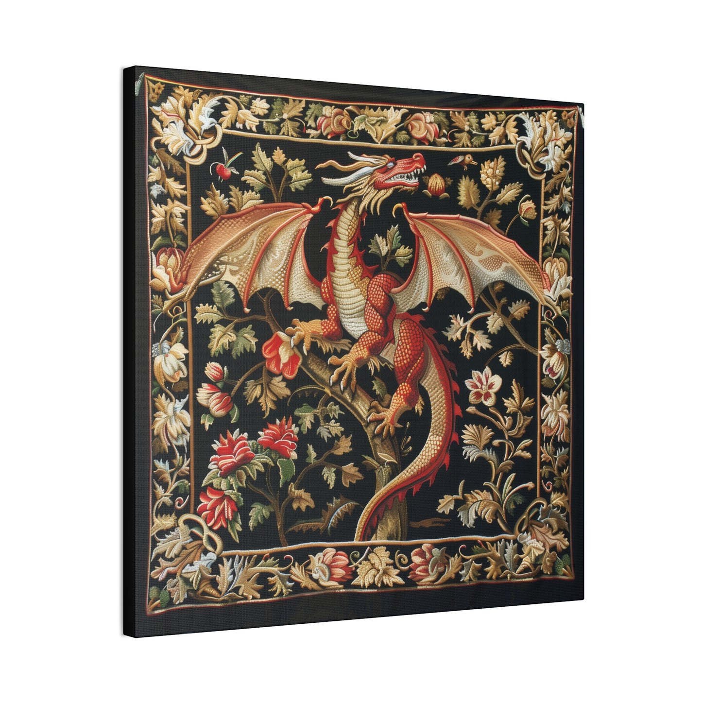 Dragon Tapestry - Canvas Stretched, 0.75"