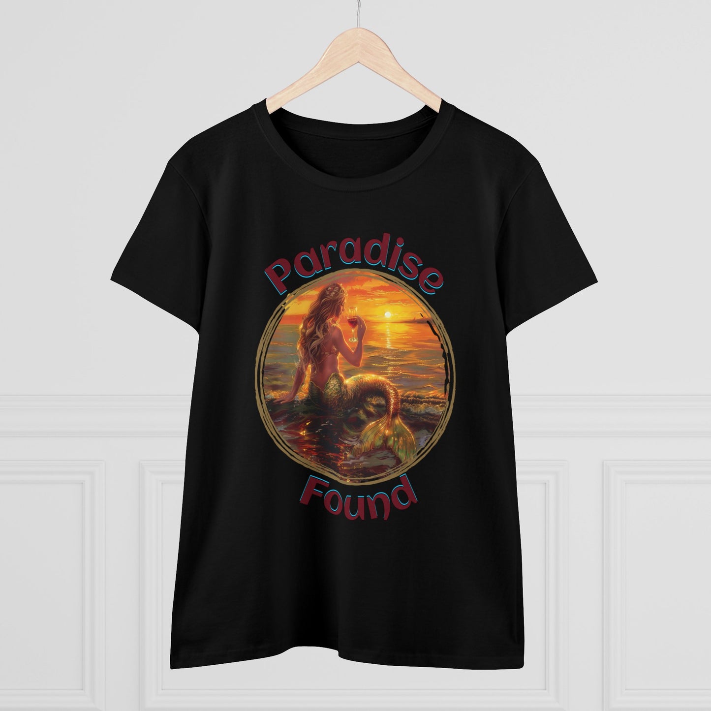 Paradise Found - Women's Midweight Cotton Tee