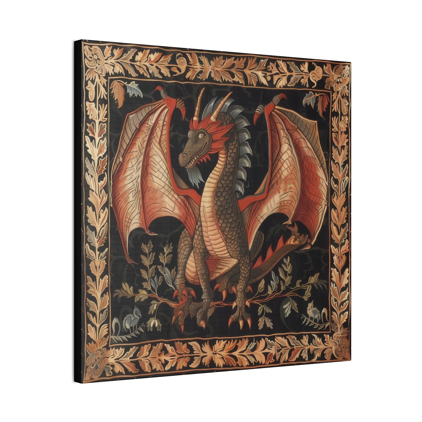 Dragon Tapestry - Canvas Stretched, 0.75"