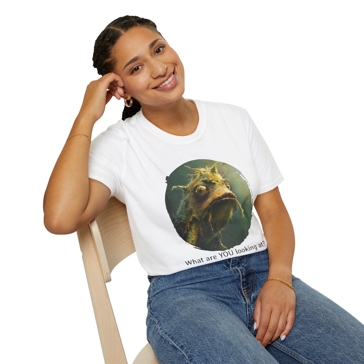 What Are You Looking At - Unisex Softstyle T-Shirt