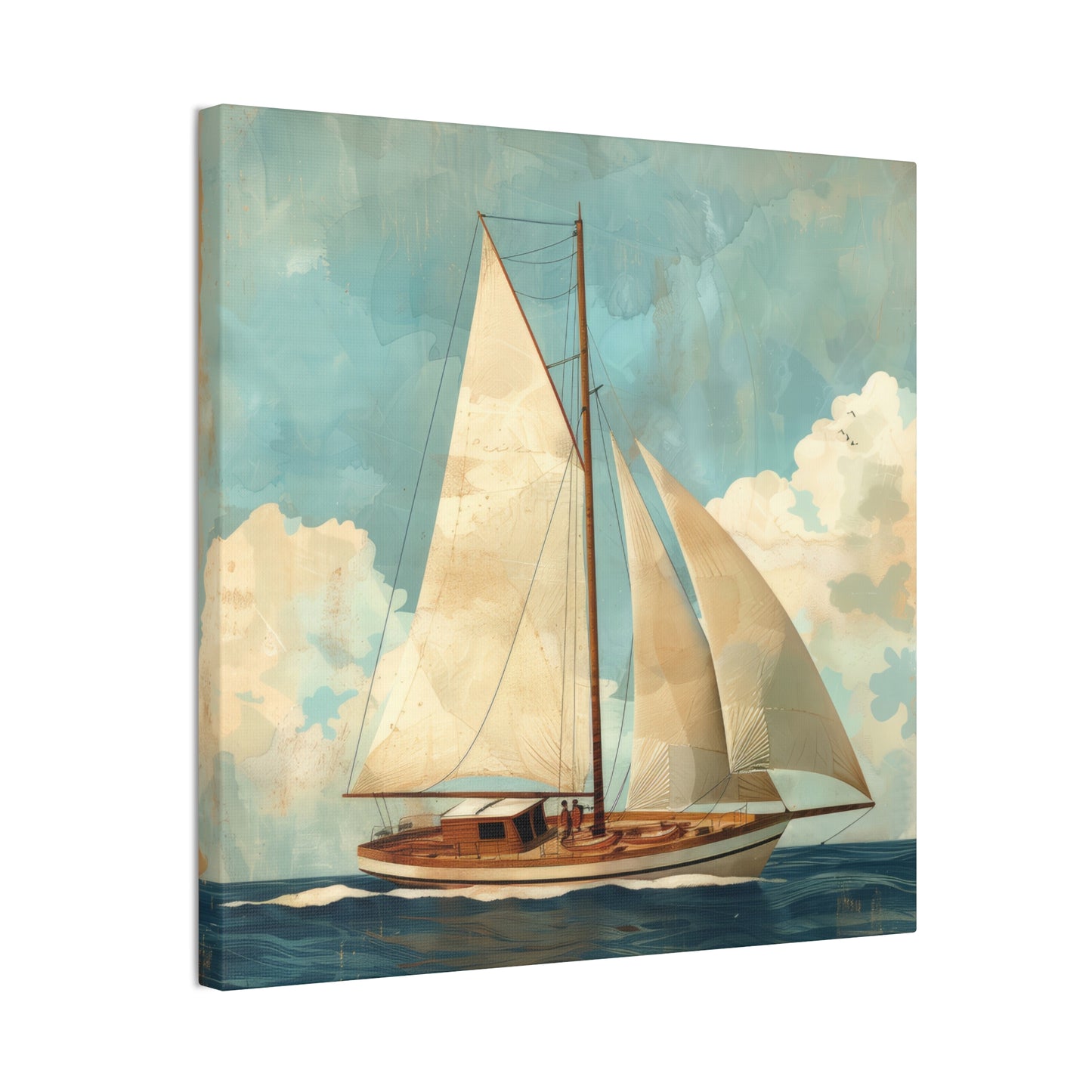 Sailing  - Canvas Stretched, 0.75"