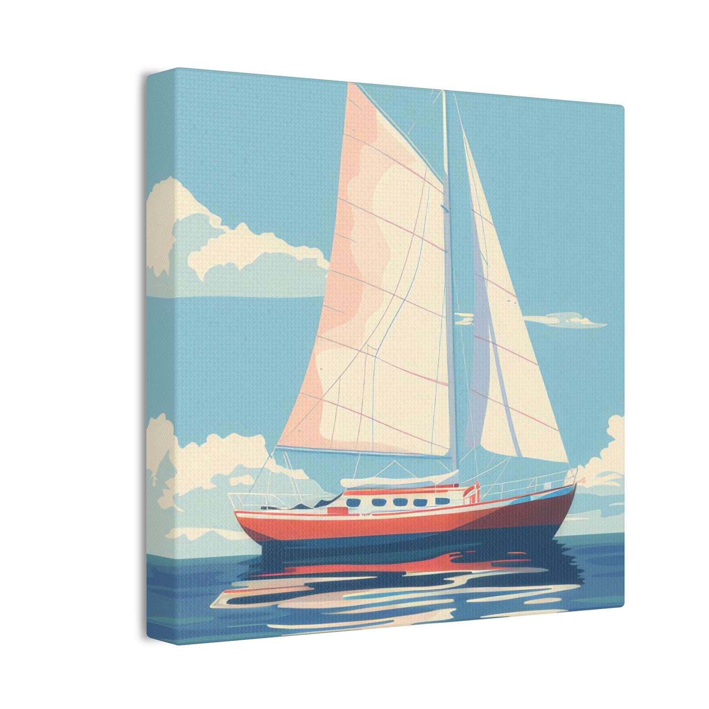 Sailing - Canvas Stretched, 0.75"